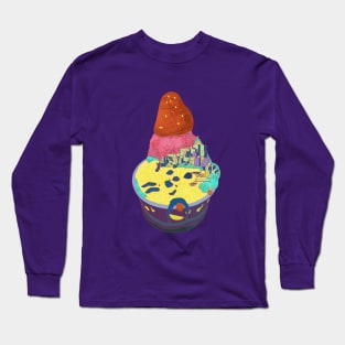 Contradictory Joy in Gelato Cities-Naples Long Sleeve T-Shirt